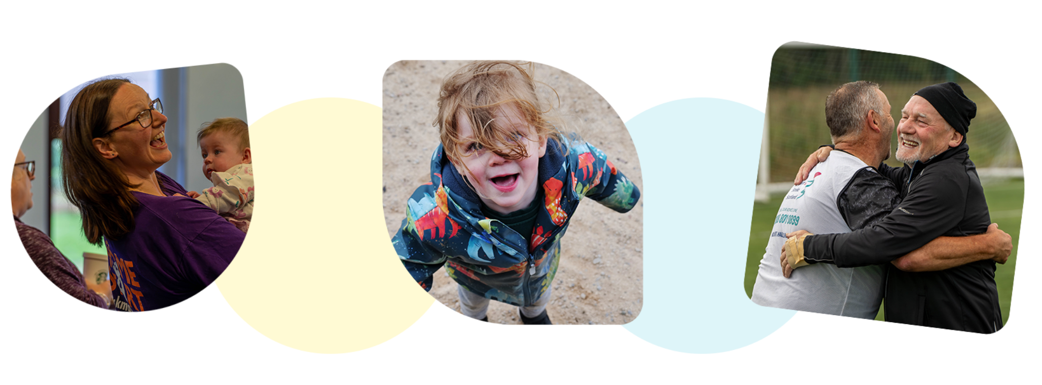 Collage of images representing the people whose lives we hope to improve